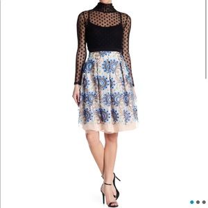 Anthropologie Solstice Tulle Skirt by Eva Franco